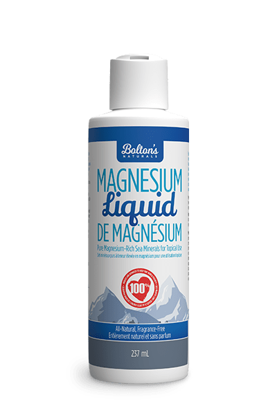 Bolton&#39;s Natural Magnesium Liquid (Oil) - Unscented - 237 ml