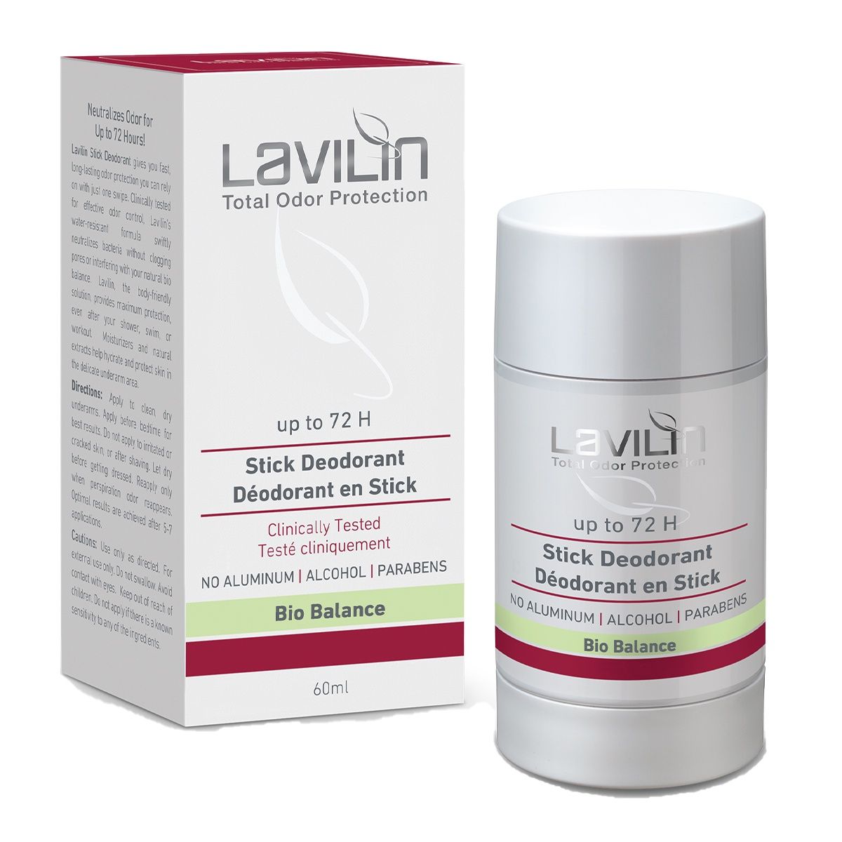 Lavilin Deodorant Stick 72 Hour 60mL