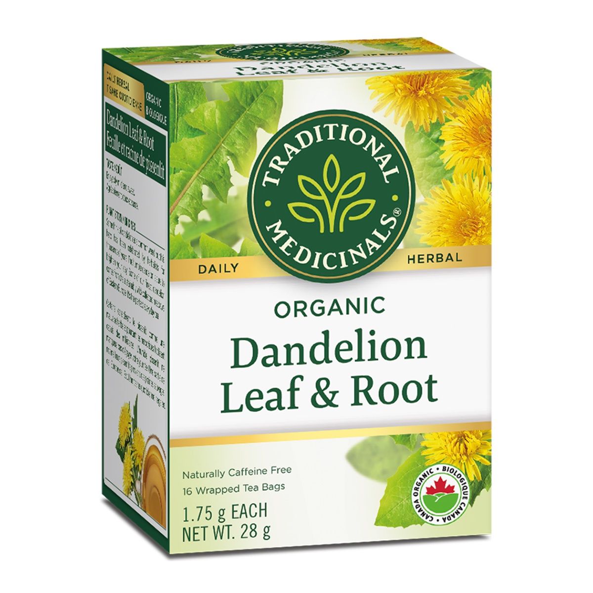 Traditional Medicinals Organic Dandelion Leaf &amp; Root 16 Tea Bags