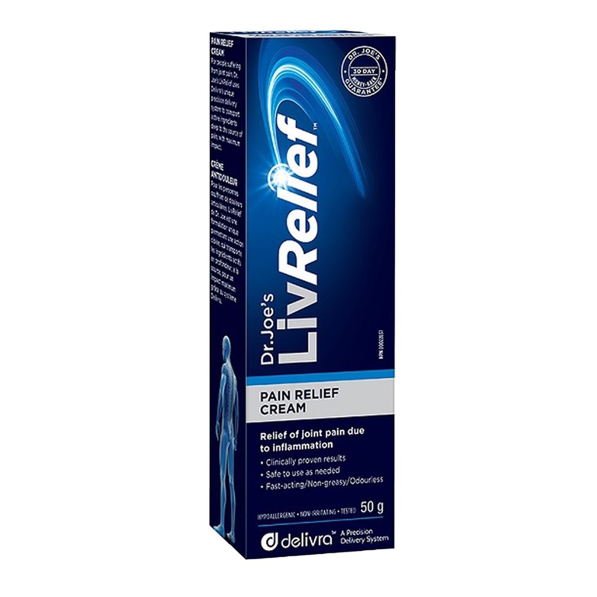 LivRelief Pain Relief Cream 50g
