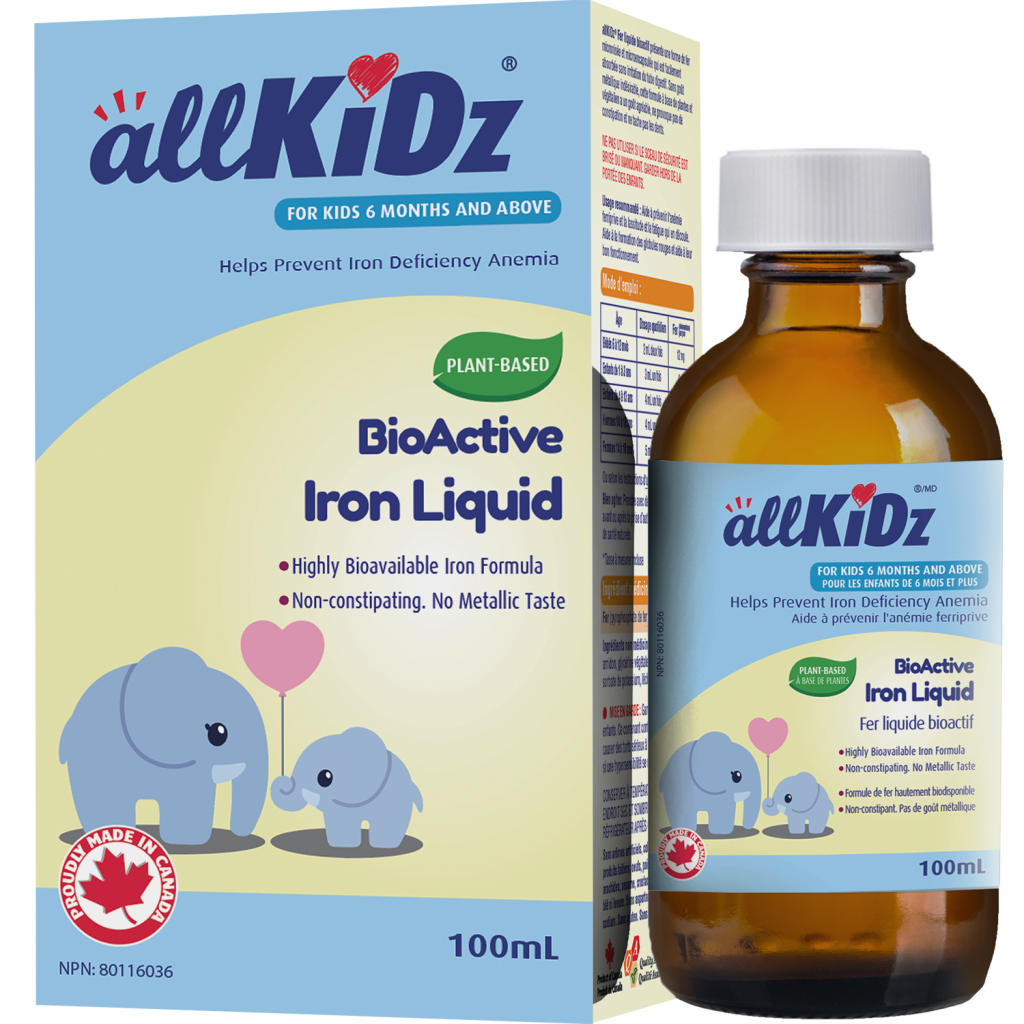allKiDz® BioActive Iron Liquid 100mL