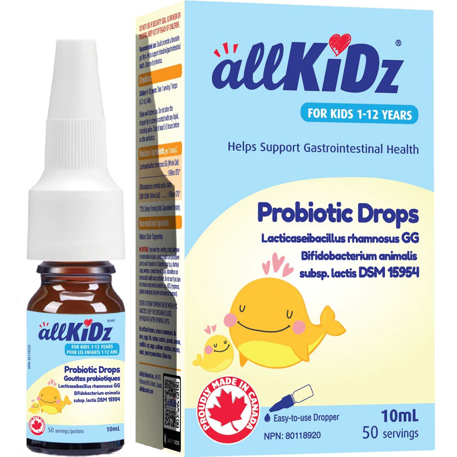 allKiDz® Probiotic Drops 10mL