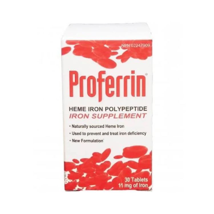 Proferrin Heme Iron 30 Tablets
