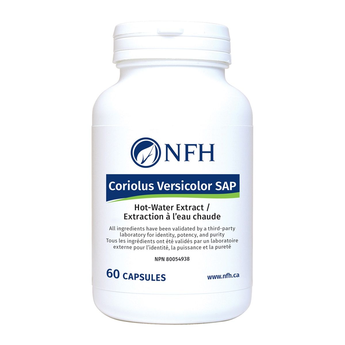 NFH Coriolus Versicolor SAP 60 Capsules