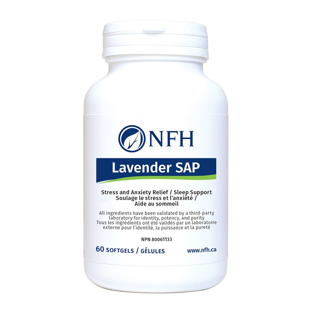NFH Lavender SAP 60 Softgels