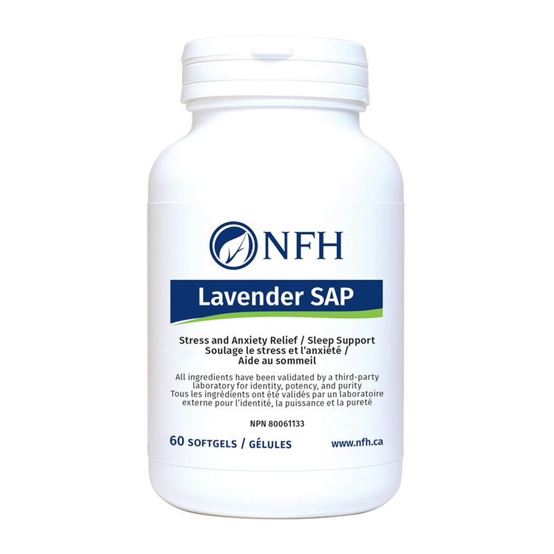 NFH Lavender SAP 60 Softgels