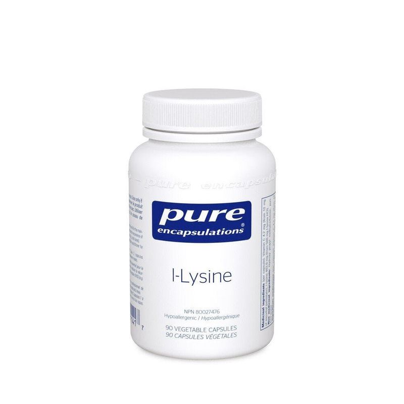 Pure Encapsulations  L-Lysine 90 Capsules