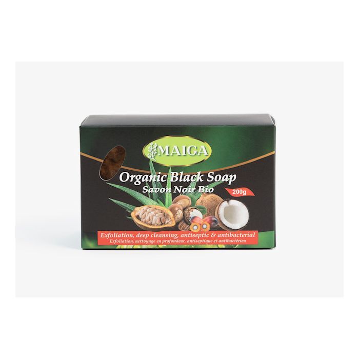 Maiga Black Soap Organic 200g