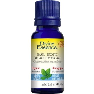 Divine Essence Exotic Basil Organic Essential Oil