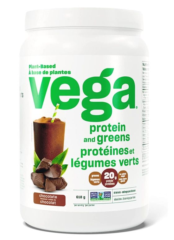 Vega Protein &amp; Greens Chocolate 618g
