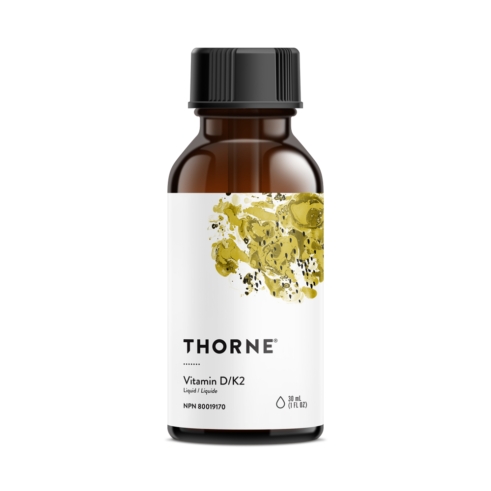 Thorne Vitamin D + K2 Liquid 30mL