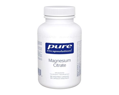 Pure Encapsulations Magnesium (Citrate) 180 Capsules
