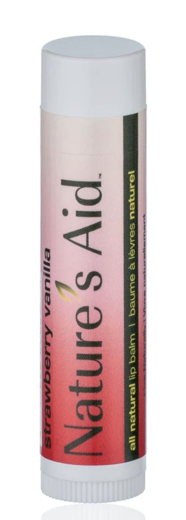 Nature&#39;s Aid Lip Balm - Strawberry Vanilla