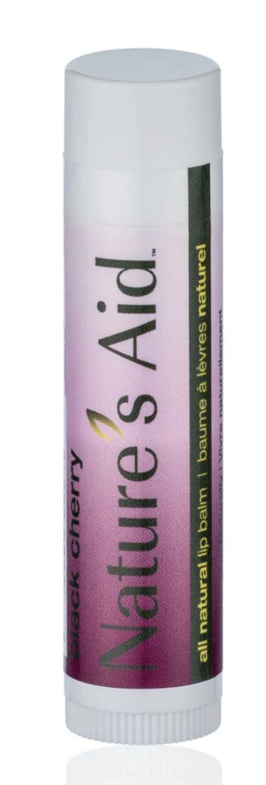 Nature&#39;s Aid Lip Balm - Black Cherry