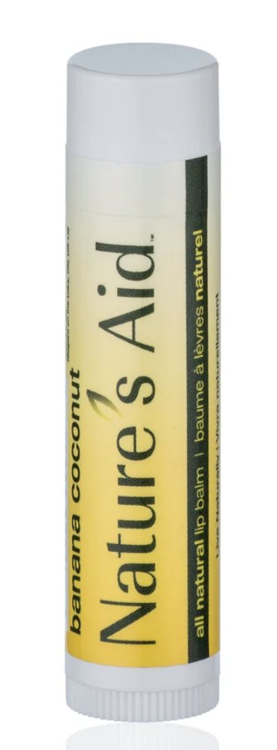 Nature&#39;s Aid Lip Balm - Banana Coconut