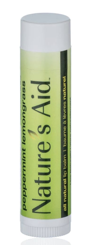Nature&#39;s Aid Lip Balm - Peppermint Lemongrass