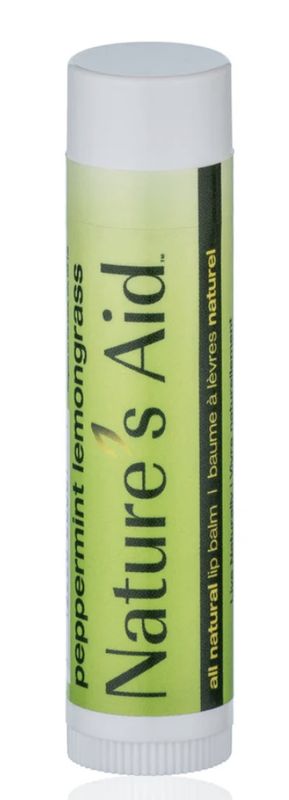 Nature&#39;s Aid Lip Balm - Peppermint Lemongrass