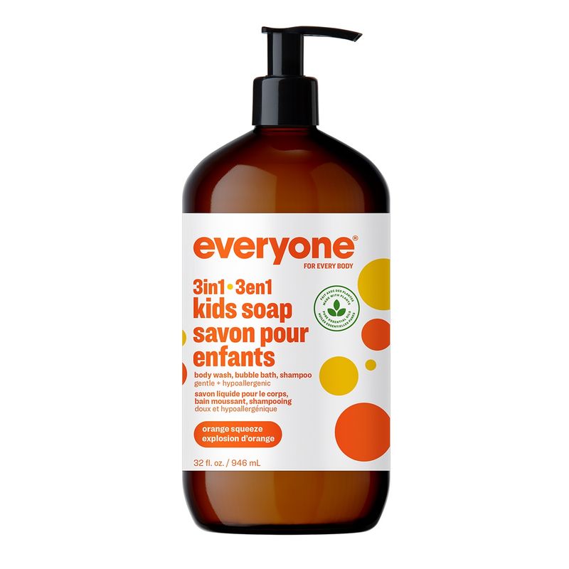 Everyone 3 In 1 Soap Kids Orange Squeeze 946mL