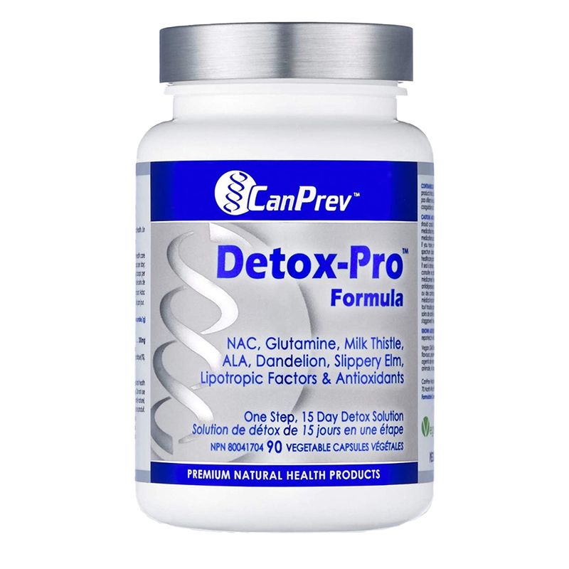 CanPrev Detox-Pro Formula 90 Vegetable Capsules