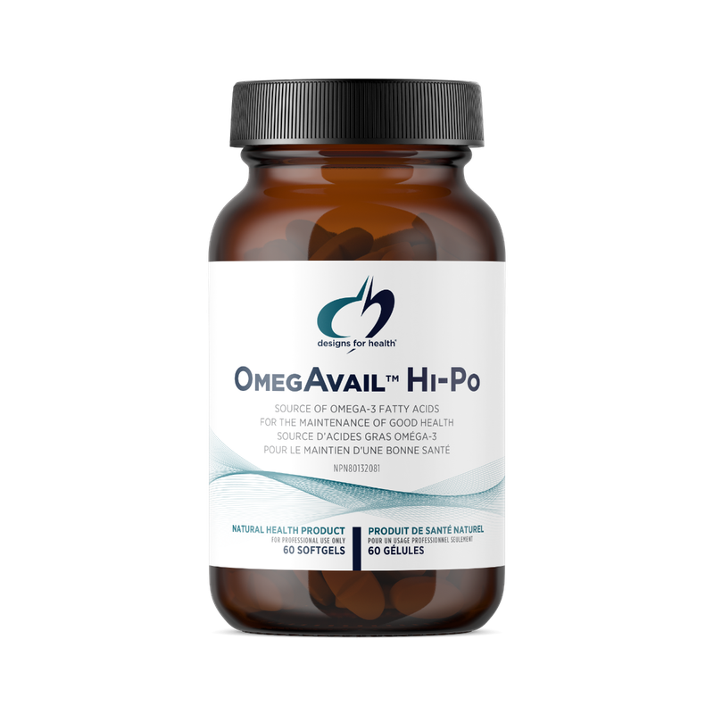 Designs for Health OmegAvail™ Hi-Po 60 Softgels