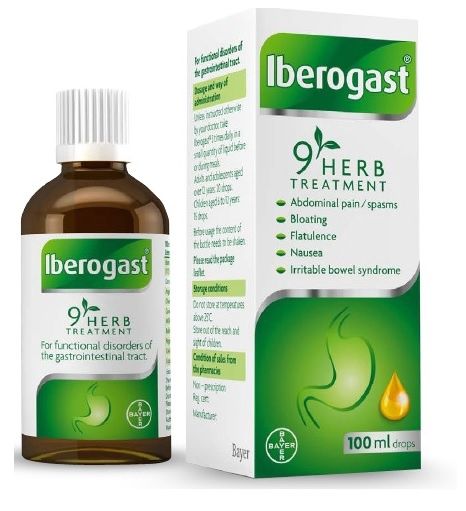 Iberogast 9 Herb Gut Health Treatment, 100 mL