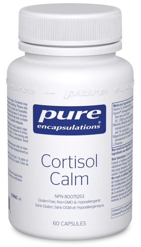 Pure Encapsulations  Cortisol Calm, 60 Vegetarian Capsules
