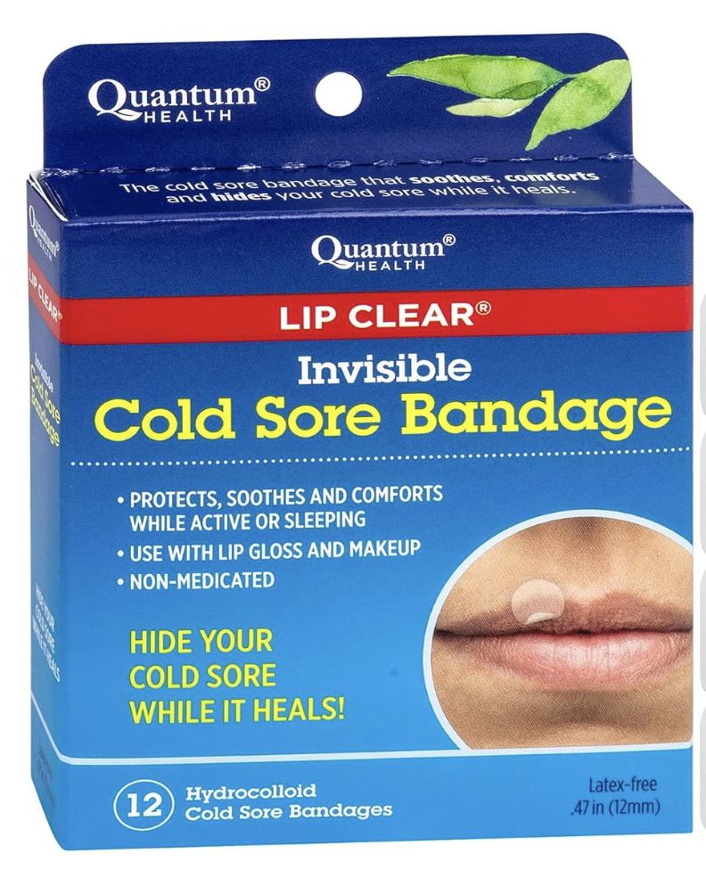 Quantum Health Lip Clear Invisible Cold Sore Bandage