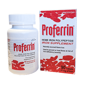 Proferrin Heme Iron 90 Tablets