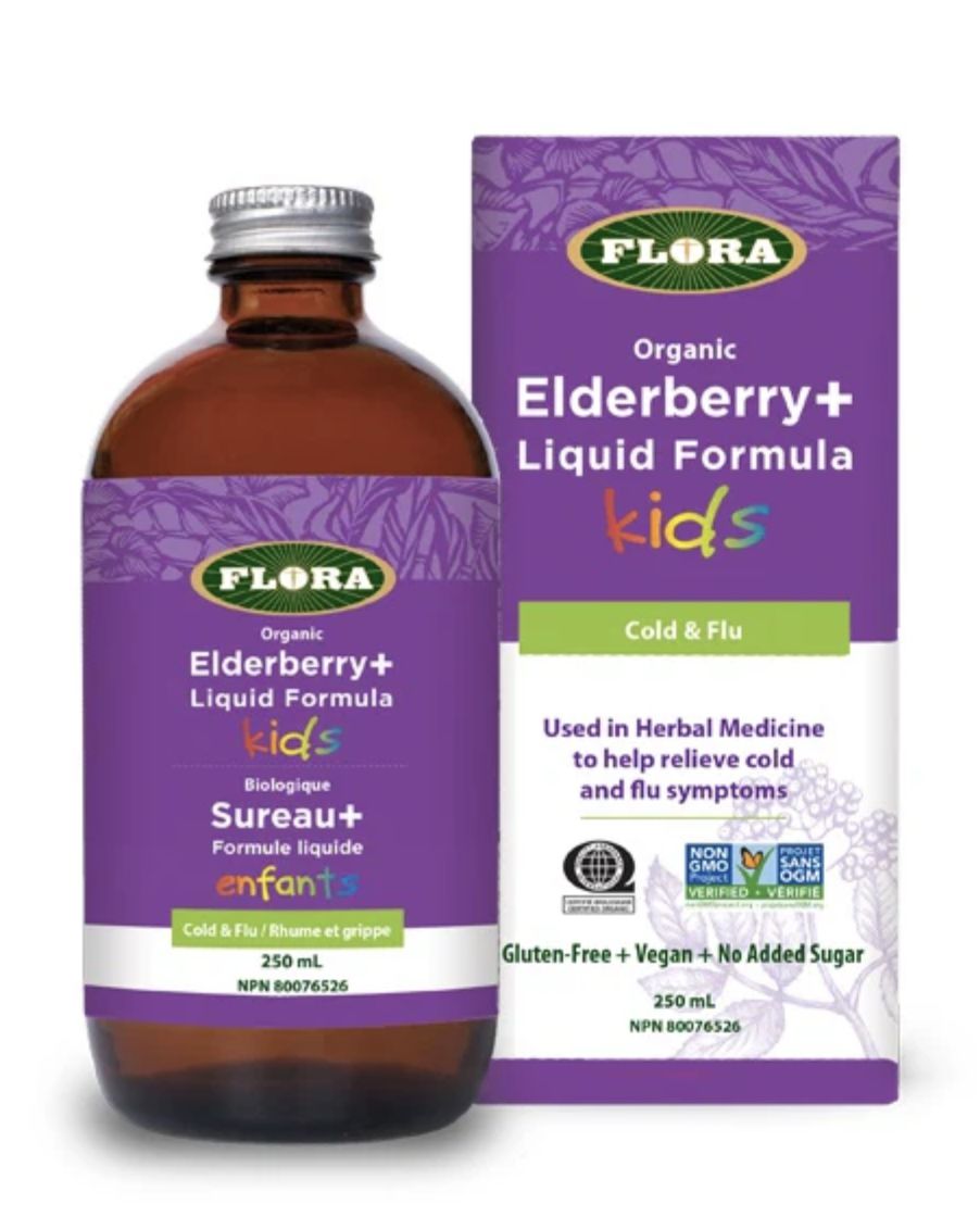 Flora Sambu®Guard Elderberry+ Liquid Formula for Kids