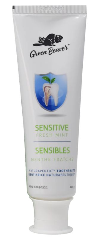 Green Beaver Naturapeutic Sensitive Toothpaste - fresh mint