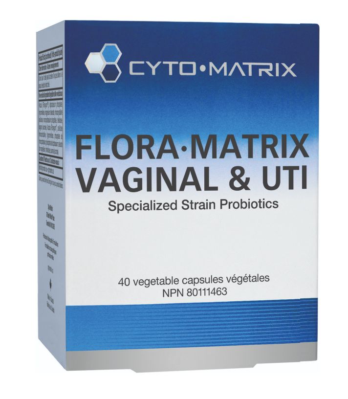 Cyto Matrix Flora-Matrix Vaginal &amp; UTI 40 Vegetarian Capsules