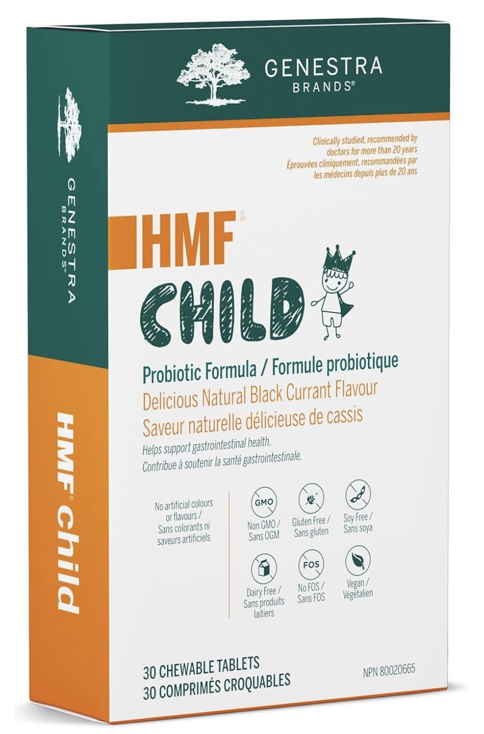 Genestra HMF Child, 30 Chewable Tablets