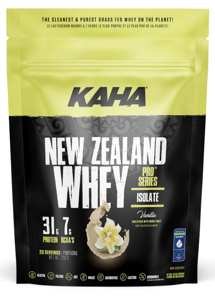 KAHA NEW ZEALAND WHEY (ISOLATE) VANILLA 720g