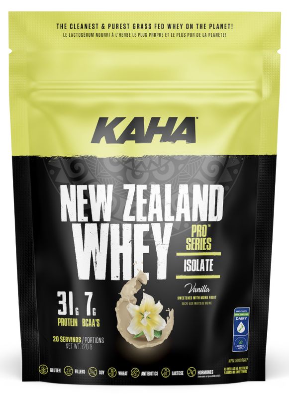 KAHA NEW ZEALAND WHEY (ISOLATE) VANILLA 720g