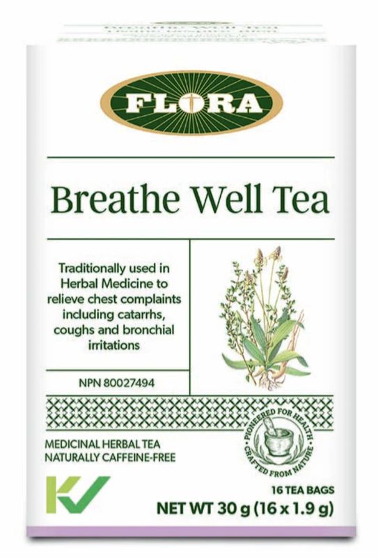 Flora Breathe Well Tea