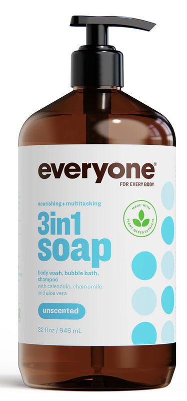 Everyone 3 in 1 Soap Unscented 946mL