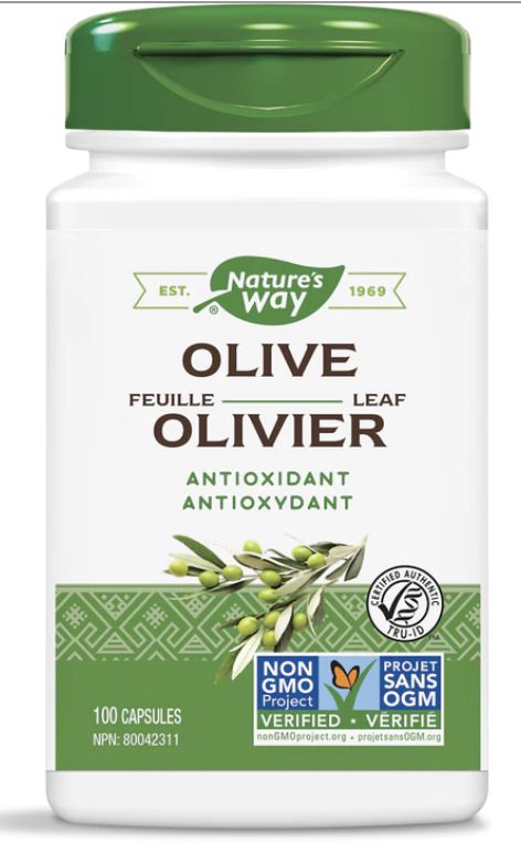 Nature&#39;s Way Olive Leaf 100 Capsules