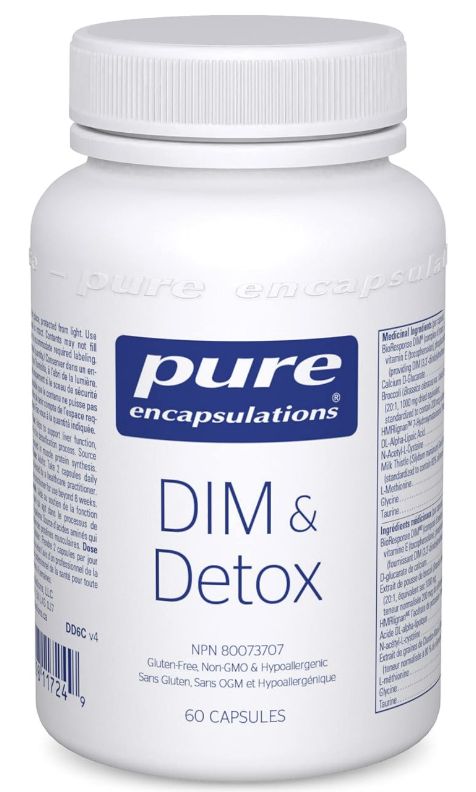 Pure Encapsulations DIM &amp; Detox, 60 Vegetarian Capsules