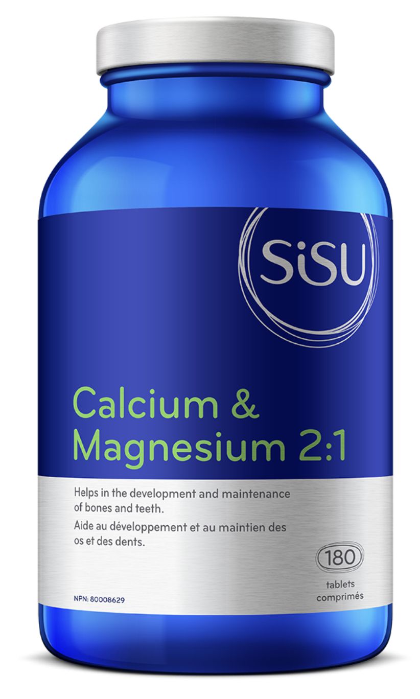 Sisu Calcium &amp; Magnesium 2:1 180 Tablets