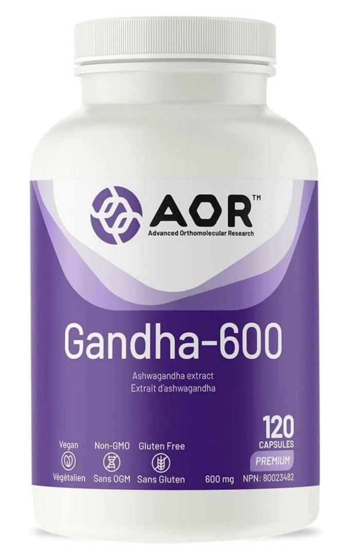 AOR Gandha-600 600mg 120 Capsules