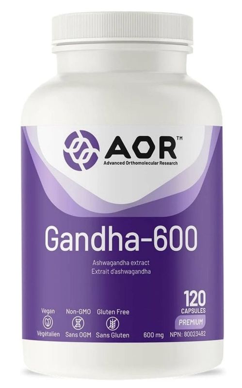 AOR Gandha-600 600mg 120 Capsules