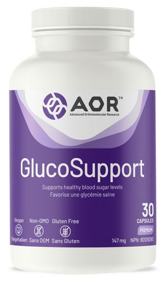 AOR GlucoSupport 30 Capsules
