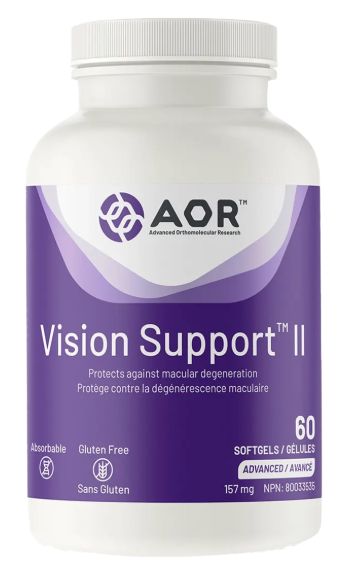 AOR Vision Support II 157mg 60 Softgels