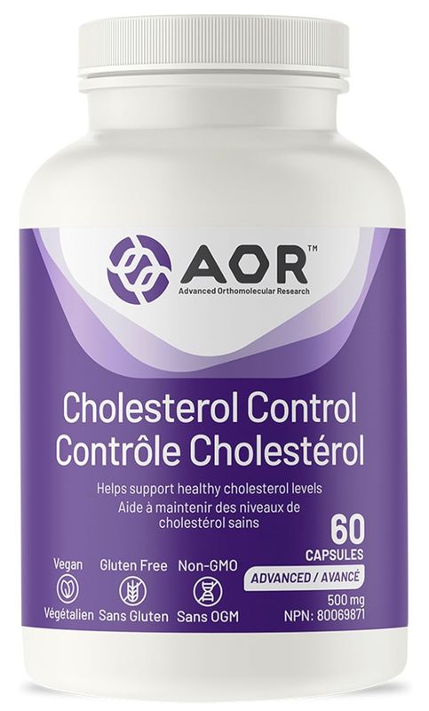AOR Cholesterol Control 500mg 60 Capsules