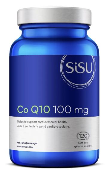 Sisu Co Q10 100mg 120 Softgels