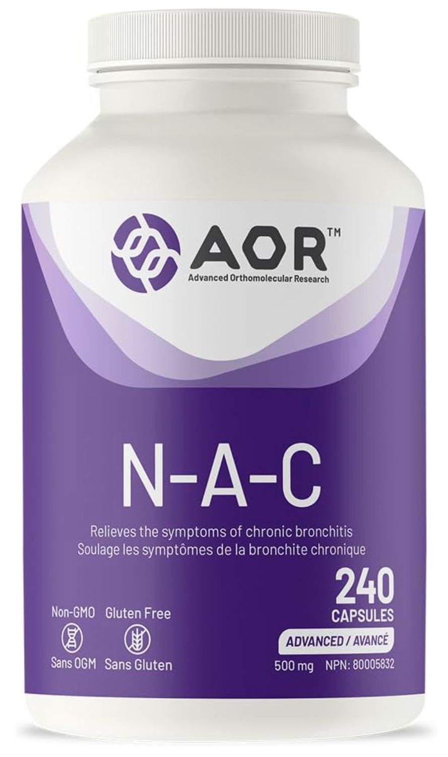 AOR N-A-C 500mg 240 Capsules