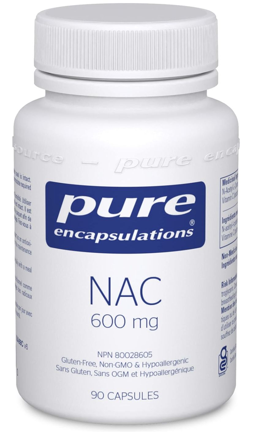 Pure Encapsulations NAC 600 mg 90 Capsules