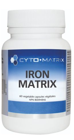 Cyto Matrix Iron Matrix 20mg 60 v-caps