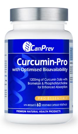 CanPrev Curcumin-Pro 60 Vegetable Capsules