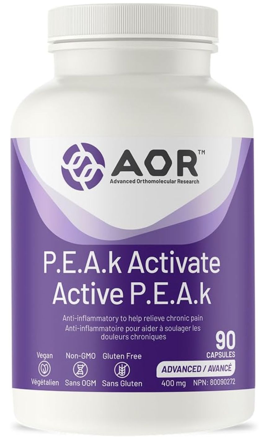 AOR P.E.A Activate 400mg 90 Capsules